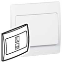 [281160] TELEPHONE SOCKET MALLIA - RJ 11 - 4 CONTACTS - WHITE 