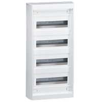 [601242] DISTRIBUTION CABINET NEDBOX - 2X12+2 MODULES - SURFACE MOUNTING - FAST LOCKING 