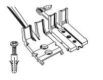 [611380] PIPE CLIPS - FOR DLP TRUNKING FOR FLUIDS 