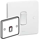 [730010] DOUBLE POLE SWITCH SYNERGY - 20 A - 250 V~ - WHITE